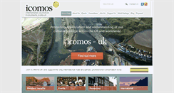 Desktop Screenshot of icomos-uk.org
